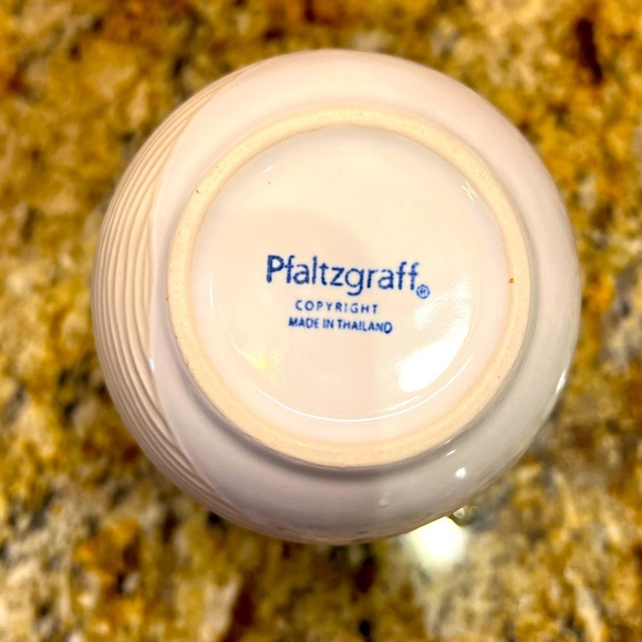 3 Piece Vintage Pfaltzgraff Creamer Sugar bowl 
with Lid - Picture 3 of 5